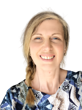 Portrait of Keren Jamieson, Founder and Director of Beyond Words Collective